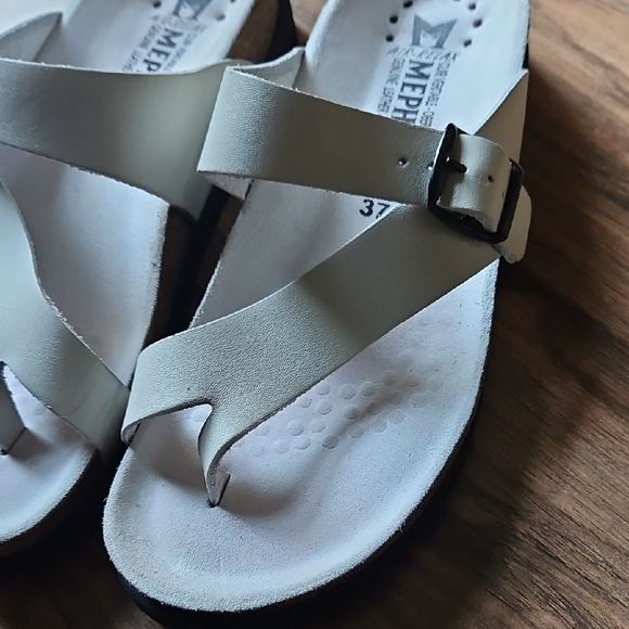Mephisto Women's Helen White Air Relax Sandals - Picture 4 of 13